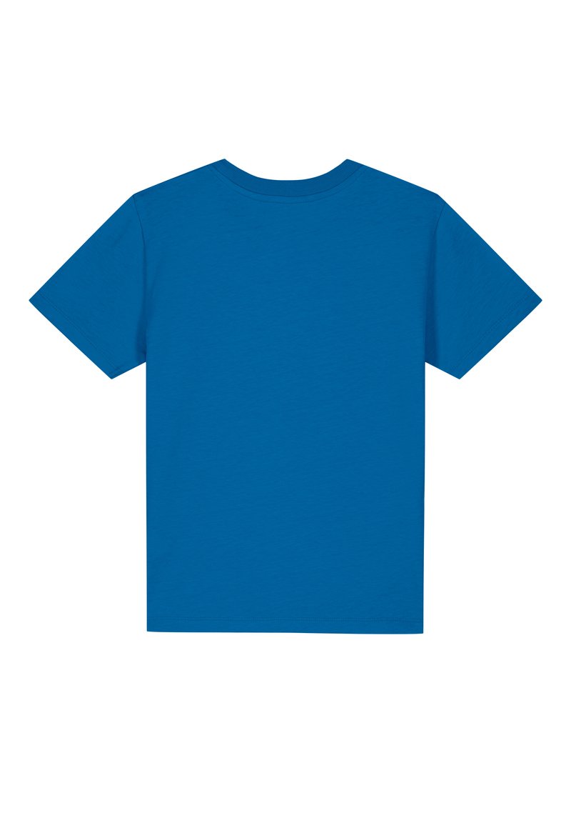T Shirt Royal Blue Background Watapparel Print T-shirt Royal Blue - Main Image