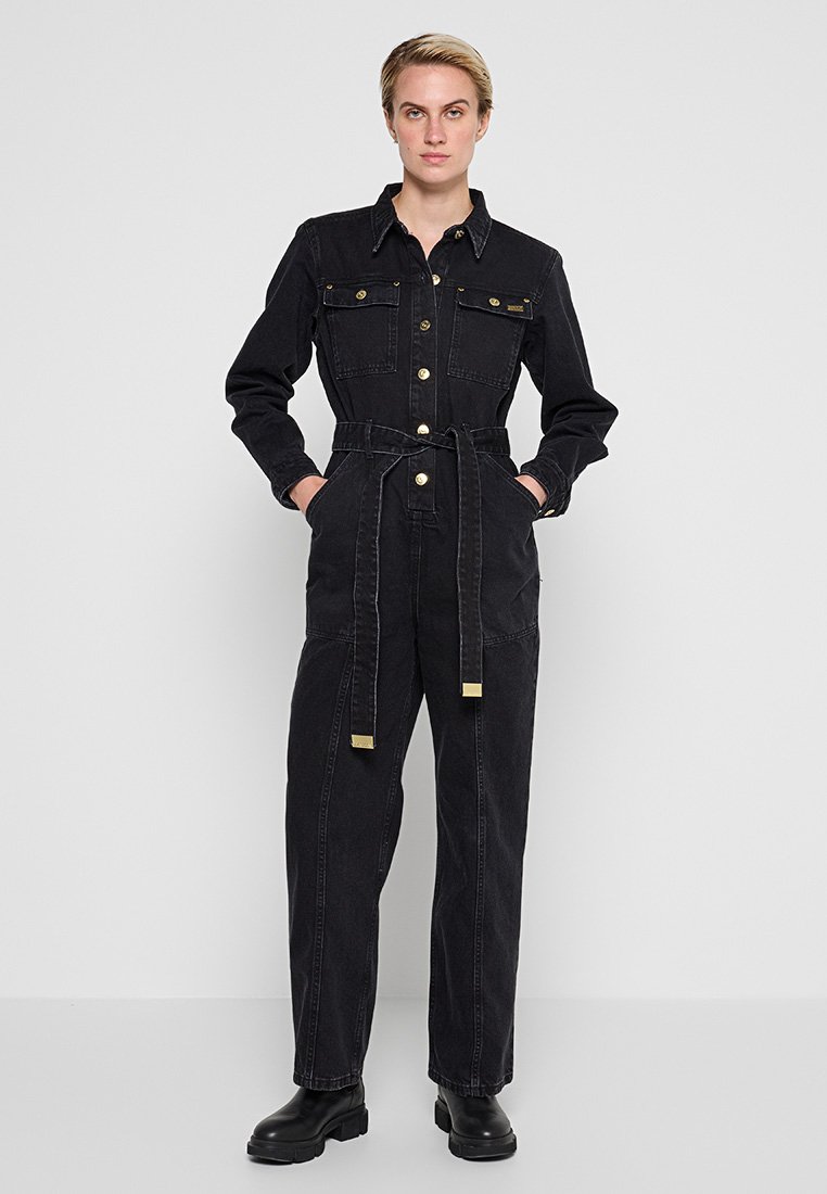 Barbour International Jumpsuit zwart Barbour International Jumpsuit zwart