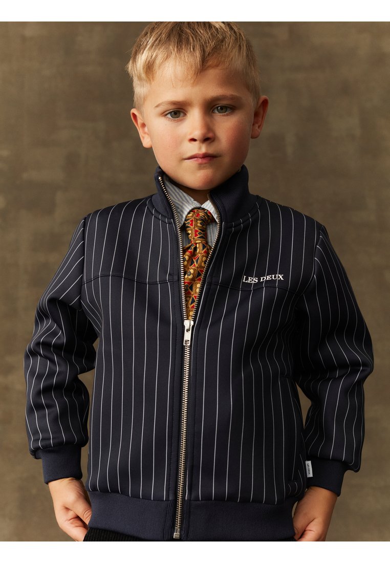 Les Deux BALLIER TRACK JACKET - Tréning dzseki - dark navy/light ivory