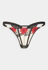 Ann Summers CAGED  THONG - Perizoma - black