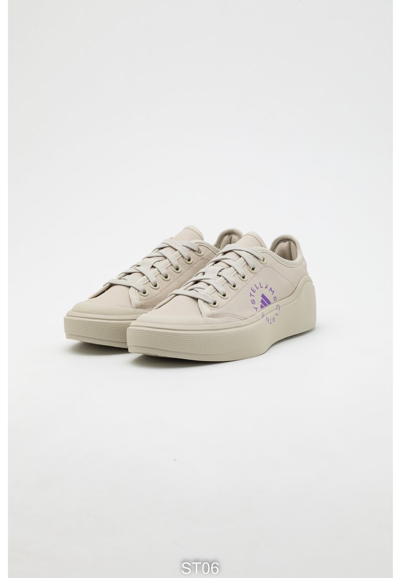 adidas gazelle silver green womens Shop White Womens adidas by Stella McCartney Court Tennis Shoes  Shoebacca