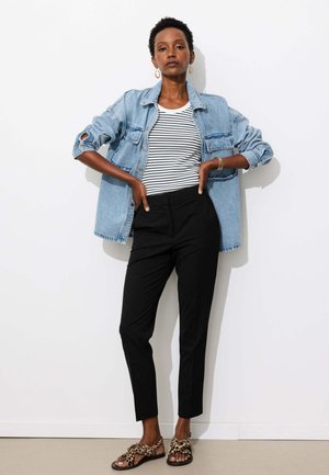 Promod, PANTALON CIGARETTE - Pantalon classique - noir