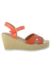 Divine Factory Sandaler m/ kilehæl - corail