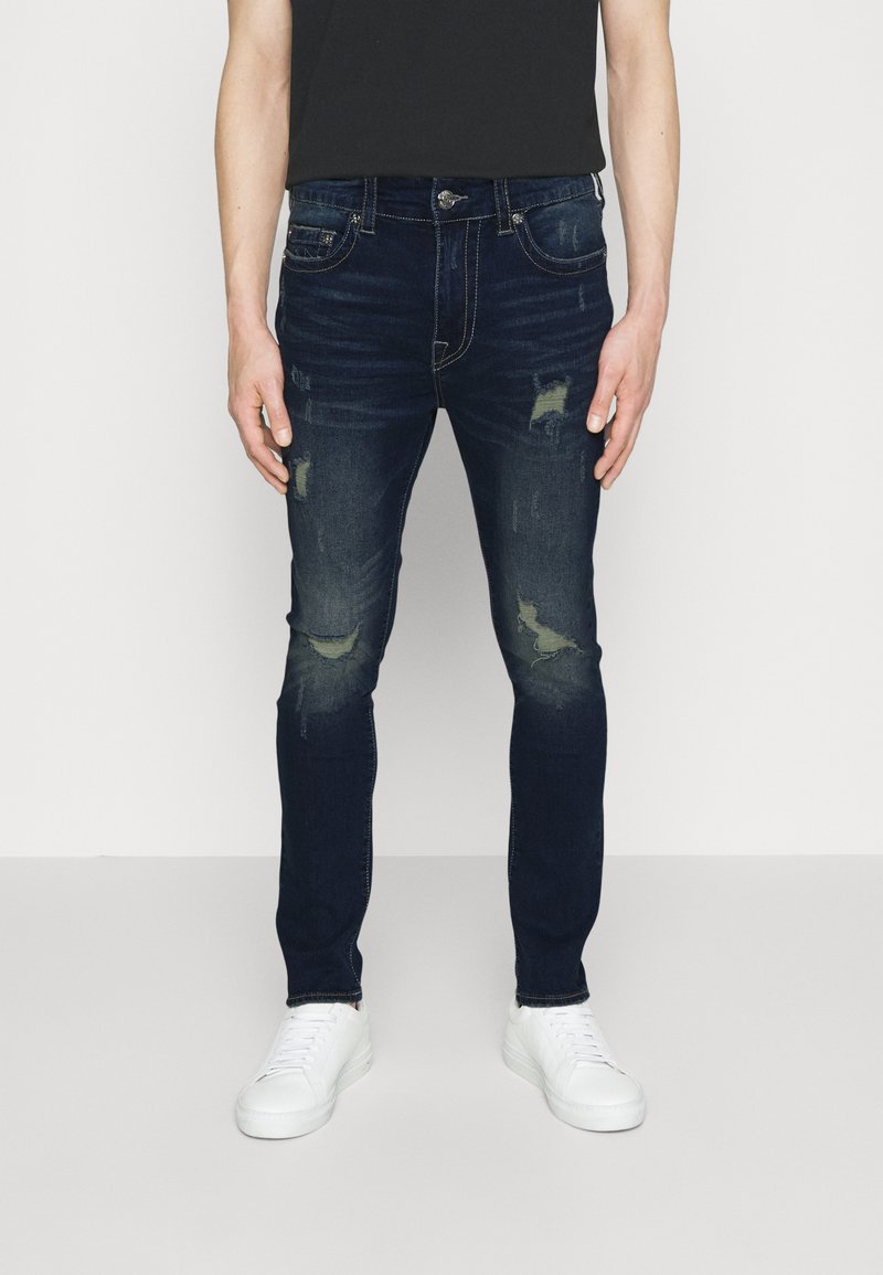 True Religion JACK NO FLAP METAL HORSE SHOE Slim fit jeans dark