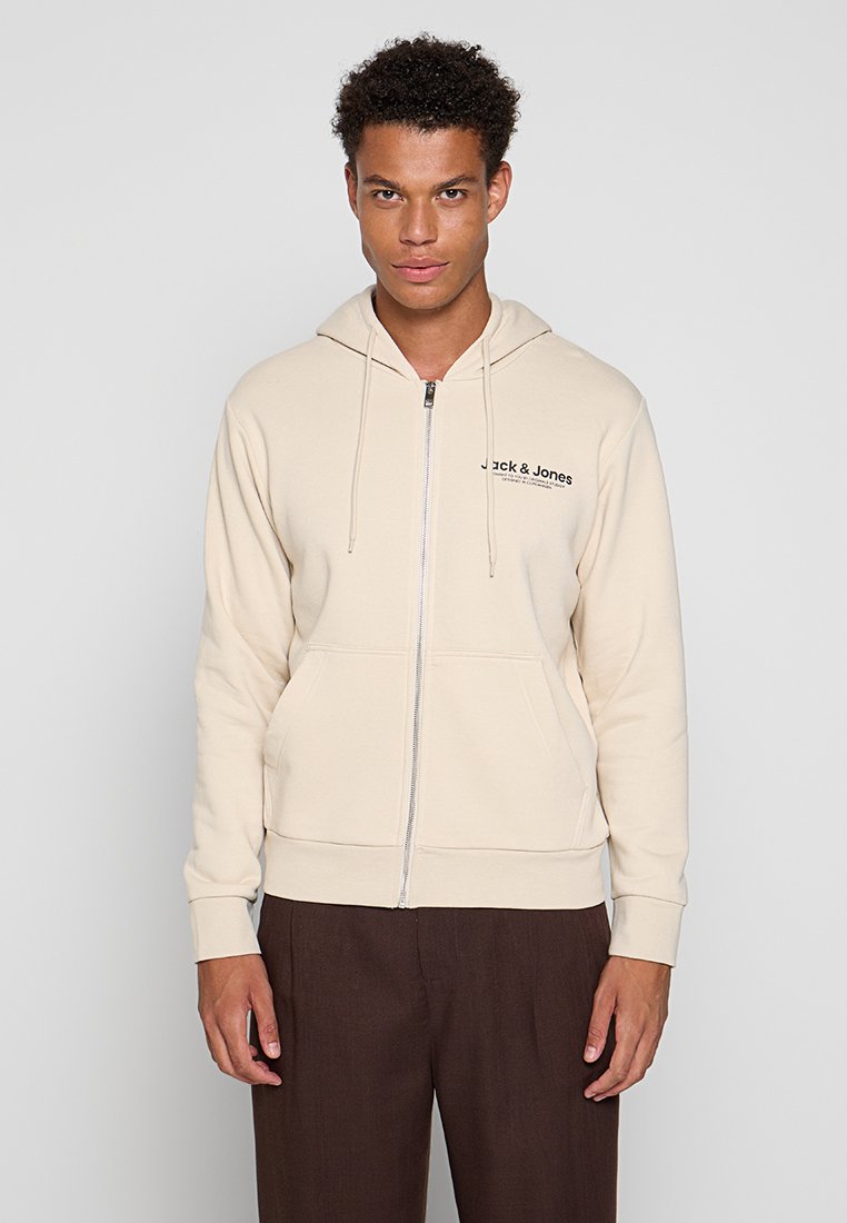 jack & jones Sweater met rits beige