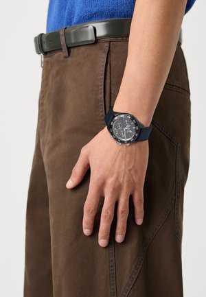 Chronograph watch - blue/black