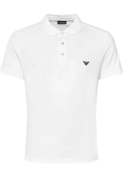 Emporio Armani LINEA - Polokošeľa - weiß