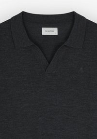 Scalpers CLASSIC MOLLER  - Top s dlouhým rukávem - dark grey