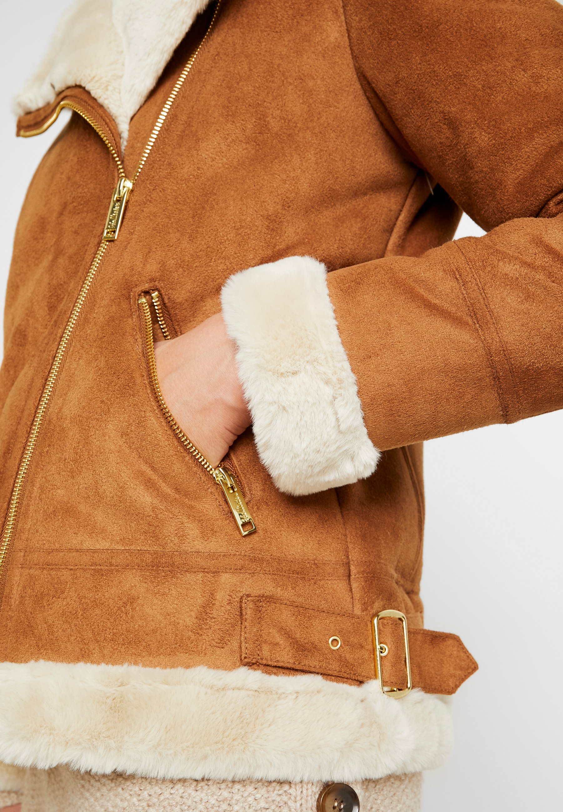 hollister shearling jacket