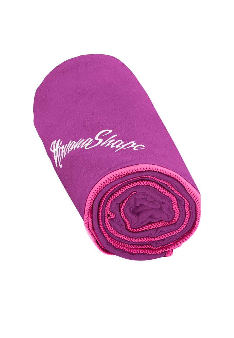 NirvanaShape URLAUBER UND TRAVELLER  - Beach towel - rosa   pinker rand