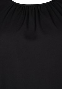 Zizzi LONG SLEEVE WITH CROCHET DETAILS - Camicetta - black