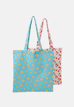 FACY TOTEBAG ZAL 2 PACK - Shoppingväska - candy pink/little boy blue
