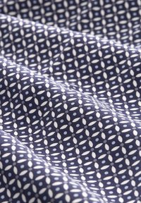 TOM TAILOR Bluse - navy geometrical design