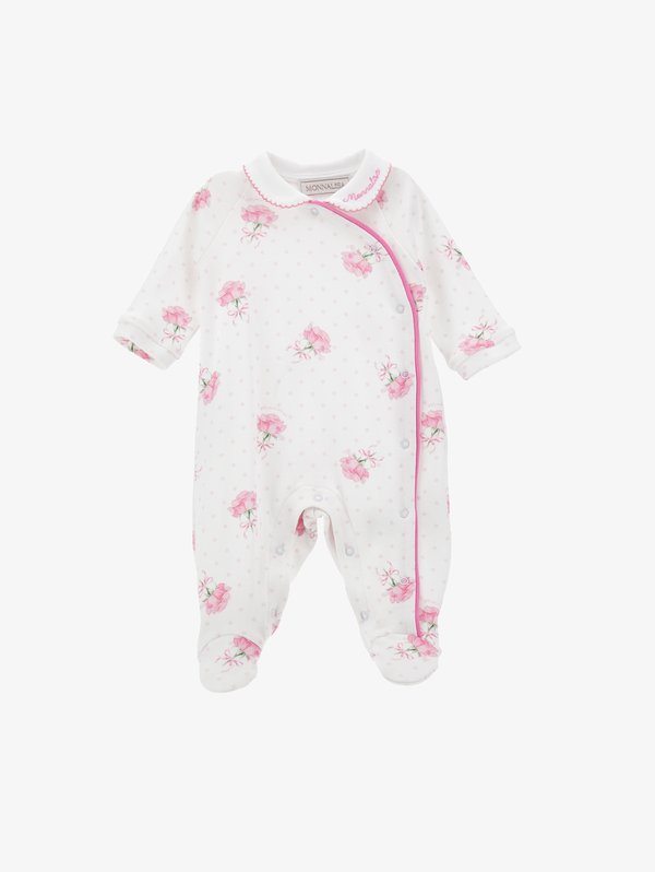 TUTINA COLLETTO INTERLO INTERLOCK ROSELLINE - Sleep suit