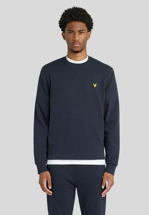 Lyle & Scott LYLE & SCOTT MID LAYERS SPORTS LOOPBACK CREW NECK - Sweatshirt - z dark navy