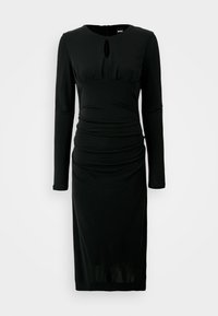 EDENI - Vabalt langev kleit - black