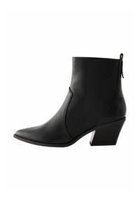 FOREVER COMFORT WESTERN - Botines camperos - black tumbled