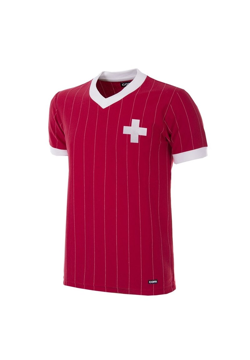 COPA SCHWEIZ  - T-shirt print - red
