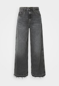 CHARLIE LOOSE  - Wide Leg - denim black
