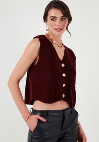 LELA REGULAR FIT - Veste - bordeaux