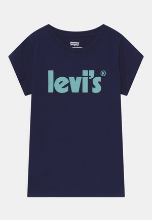 BASIC TEE - Print T-shirt - medieval blue