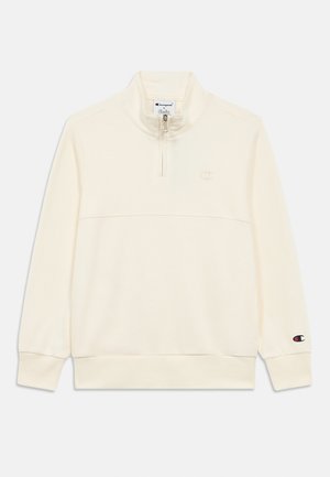 ICONS HALF ZIP WITH SMALL LOGO - Sweatshirt - off white