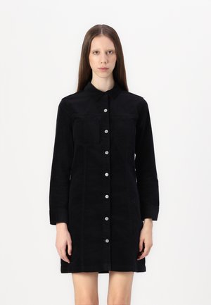 MINI SHIRTDRESS - Shirt dress - black
