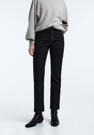 Jean droit - black