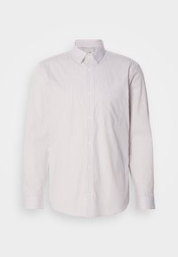 STRIPE SHIRT - Shirt - white/aluminium