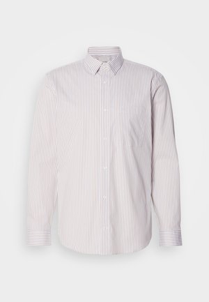 Calvin Klein STRIPE SHIRT - Shirt - white/aluminium