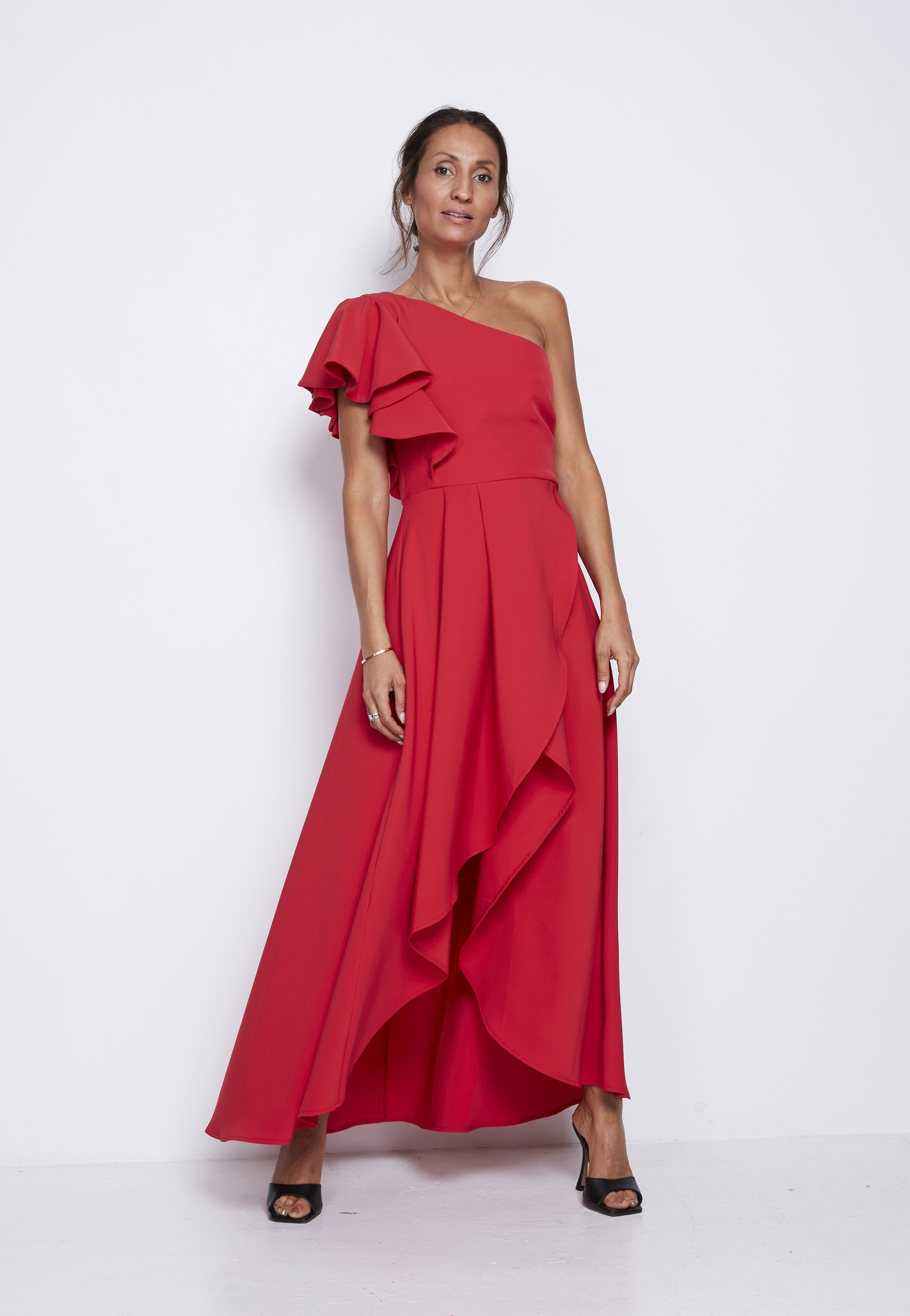 robe zalando rouge