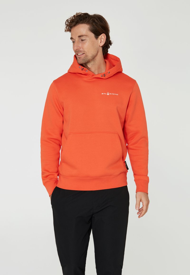 Sail Racing LOGO BOWMAN - Jersey con capucha - orange spring