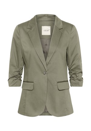 Cream, CRGIA 3/4 SLEEVE BLAZER - Blazer - mulled basil