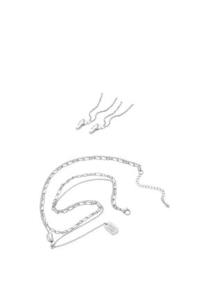 SET - Ohrringe - silver-coloured