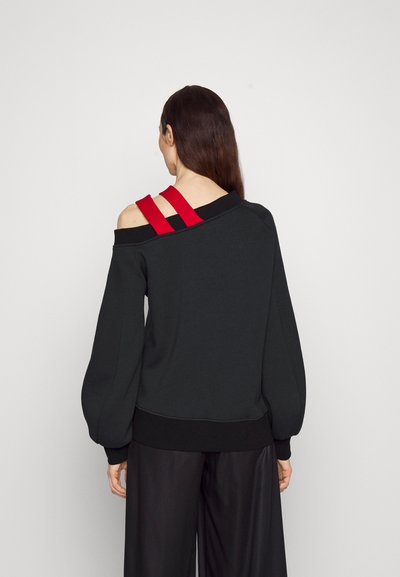 Ioana Ciolacu BREEZE MIX - Sweatshirt - black/red