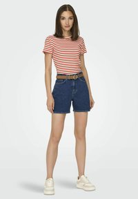 JDY MODISCHES GESTREIFTES JDY - T-shirt print - cloud dancer