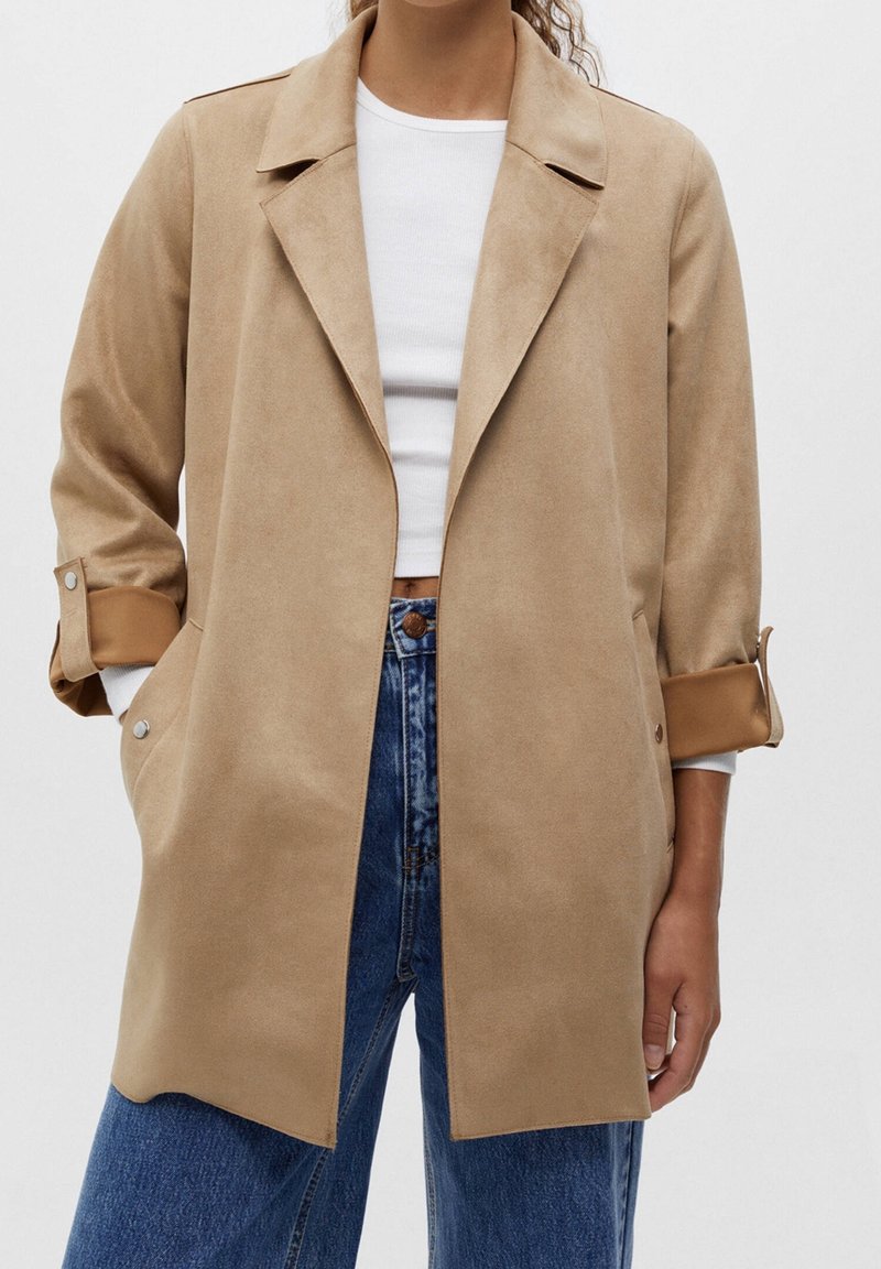 PULL&BEAR Mantel - beige