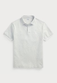 CUSTOM SLIM FIT STRETCH OXFORD MESH POLO - Bluză polo - andover heather/white