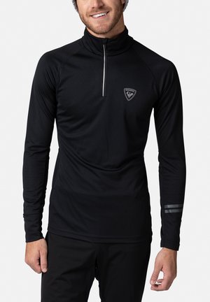 Rossignol POURSUITE HALF-ZIP  - Long sleeved top - black