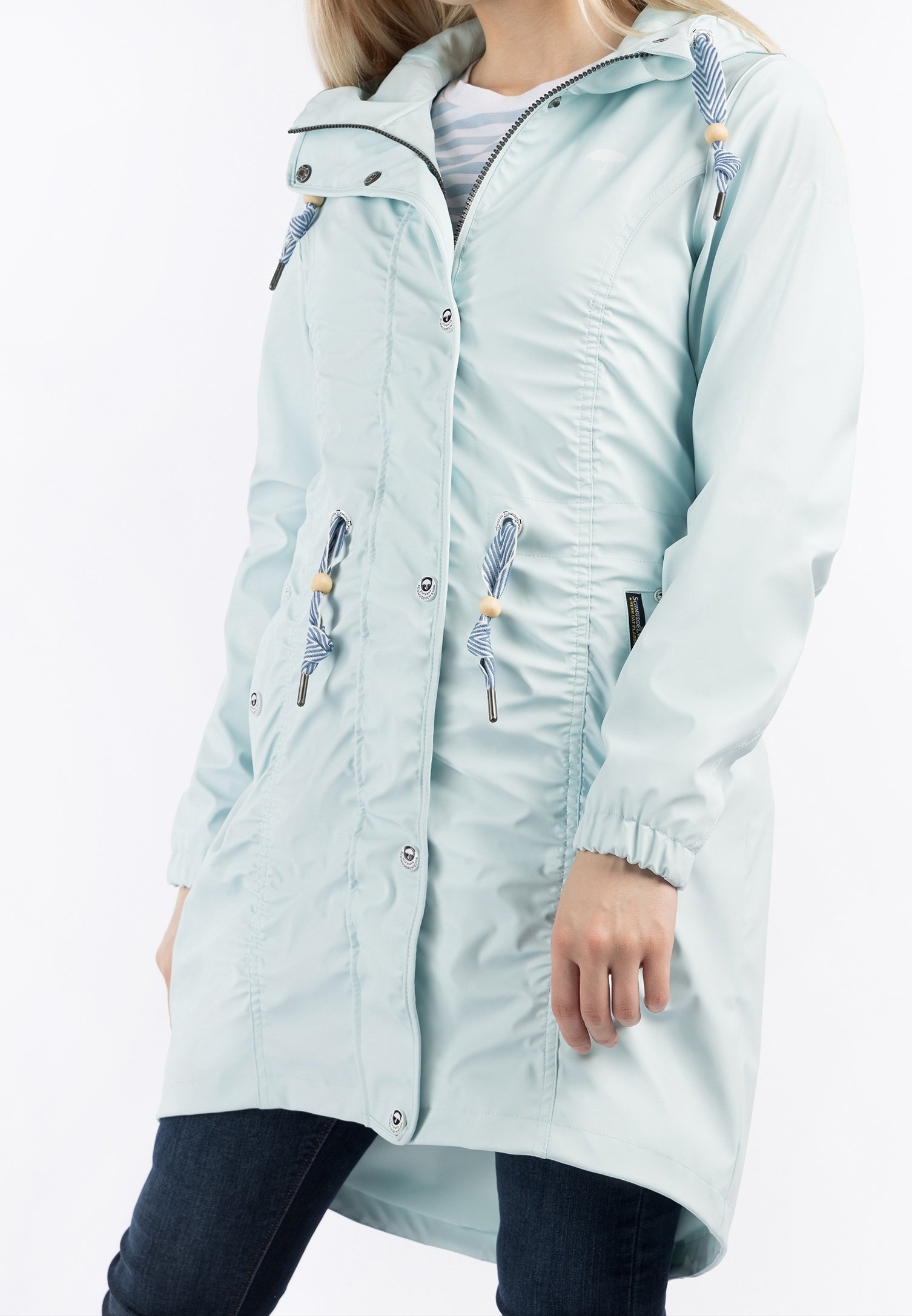 Schmuddelwedda Parka blue/blau (Pre-owned) Zalando