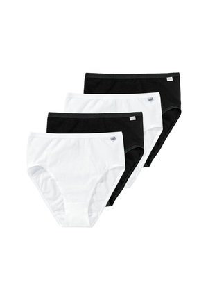 PACK OF 4 - Slip - schwarz   weiß