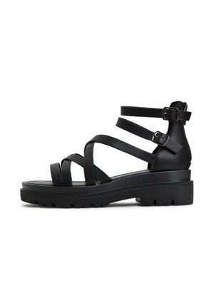 Cesare Gaspari Sandalias tobilleras - black