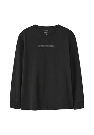 NKMSEAN LS NREG BOX - Sweatshirt - black