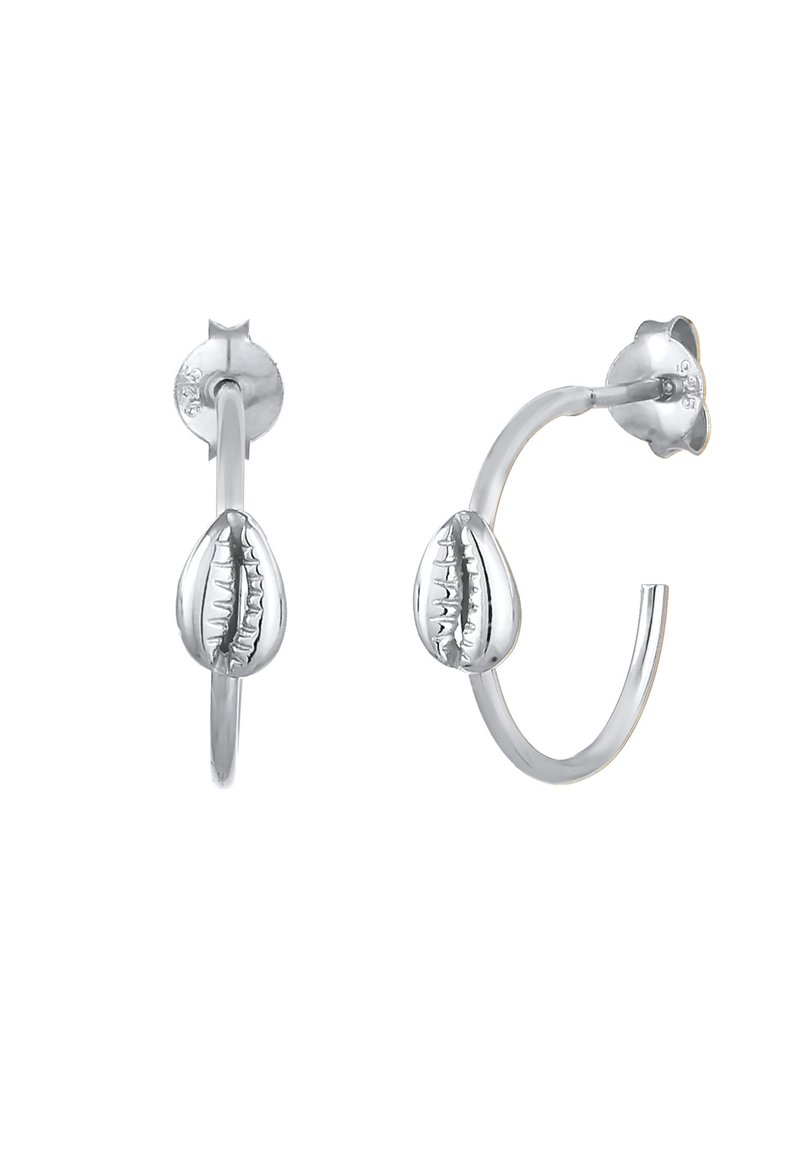 Damen Halsketten | Elli CREOLEN KAURI-MUSCHEL Ohrringe silber/silberfarben - RZ51787 Damen Halsketten | Elli CREOLEN KAURI-MUSCHEL Ohrringe silber/silberfarben - RZ51787
