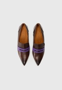 Chie Mihara LOHAN - Decolleté - castaño/linda purple/sucre choco