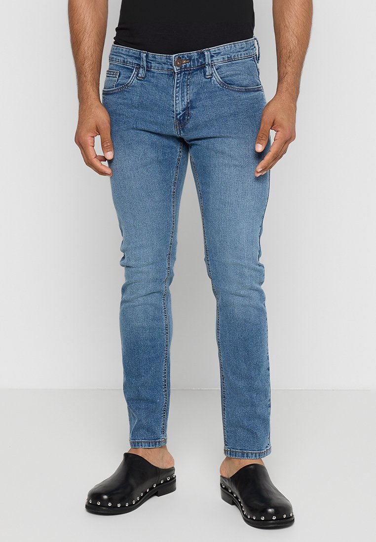 INDICODE JEANS Slim fit jeans blauw