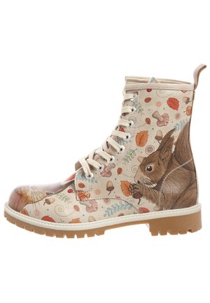 KOALA - Platform ankle boots - natur