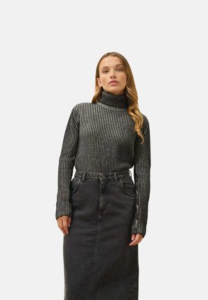 Jersey de punto - black ivory