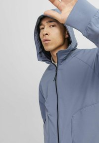 Jack & Jones REISSVERSCHLUSS - Õuejope - flint stone