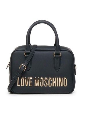 Love Moschino CON LOGO - Bolso de mano - black